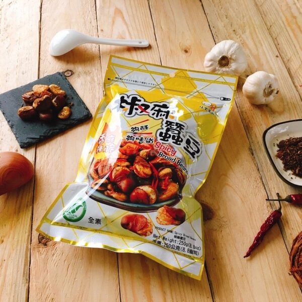 【味覺生機】藥膳椒麻蠶豆220g.jpg 【味覺生機】藥膳椒麻蠶豆(220g